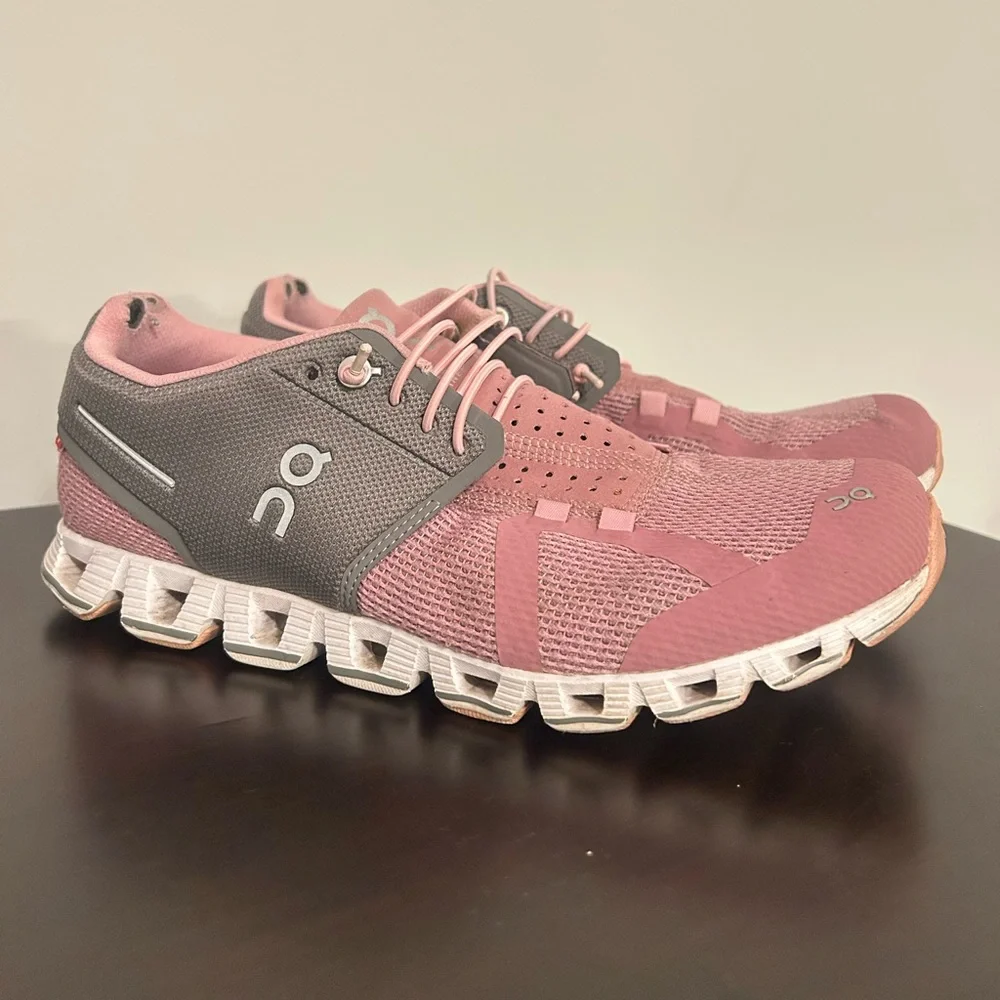 On Cloud 2.0 Charcoal/Rose Sneaker - Picture 2 of 7